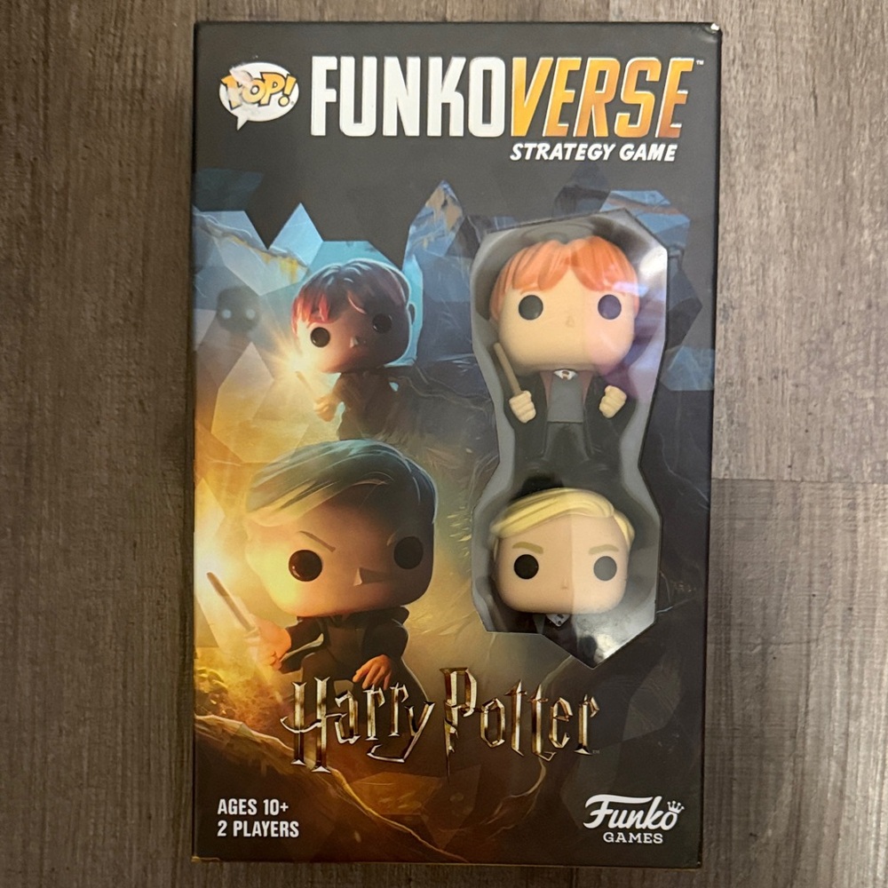 Funko Harry Potter Strategy Game with Collectible Figures